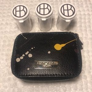 Henri bendel paint splatter pill case & containers